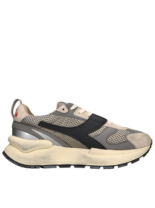 Leather and fabric trainers DIADORA HERITAGE | MERCURY ELITE URBAN WNBEIGE-NERO-GRIGIO